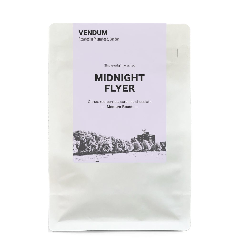 Midnight Flyer Washed Ugandan Coffee Beans 500g